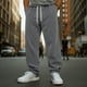 thumbnail image 1 of Ceisia Gift Men's All-Season Warm Sports Pants - Casual Fashion Thickened Solid Color Elastic Waist Nylon-Spandex Long Pants wi th Pockets, 1 of 5