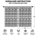 thumbnail image 2 of Blackout Kids Curtains,Boho Bohemia Geometric Line Art Childrens Insulated Curtains Set Of 2,Bedroom Essentials,Toddler Room Decor 42"x63"(106x160cm), 2 of 4