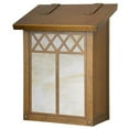 thumbnail image 1 of Americas Finest Lighting AF-3141-WB-CH Window 4 Verical Mailbox, Champagne - Warm Brass, 1 of 1