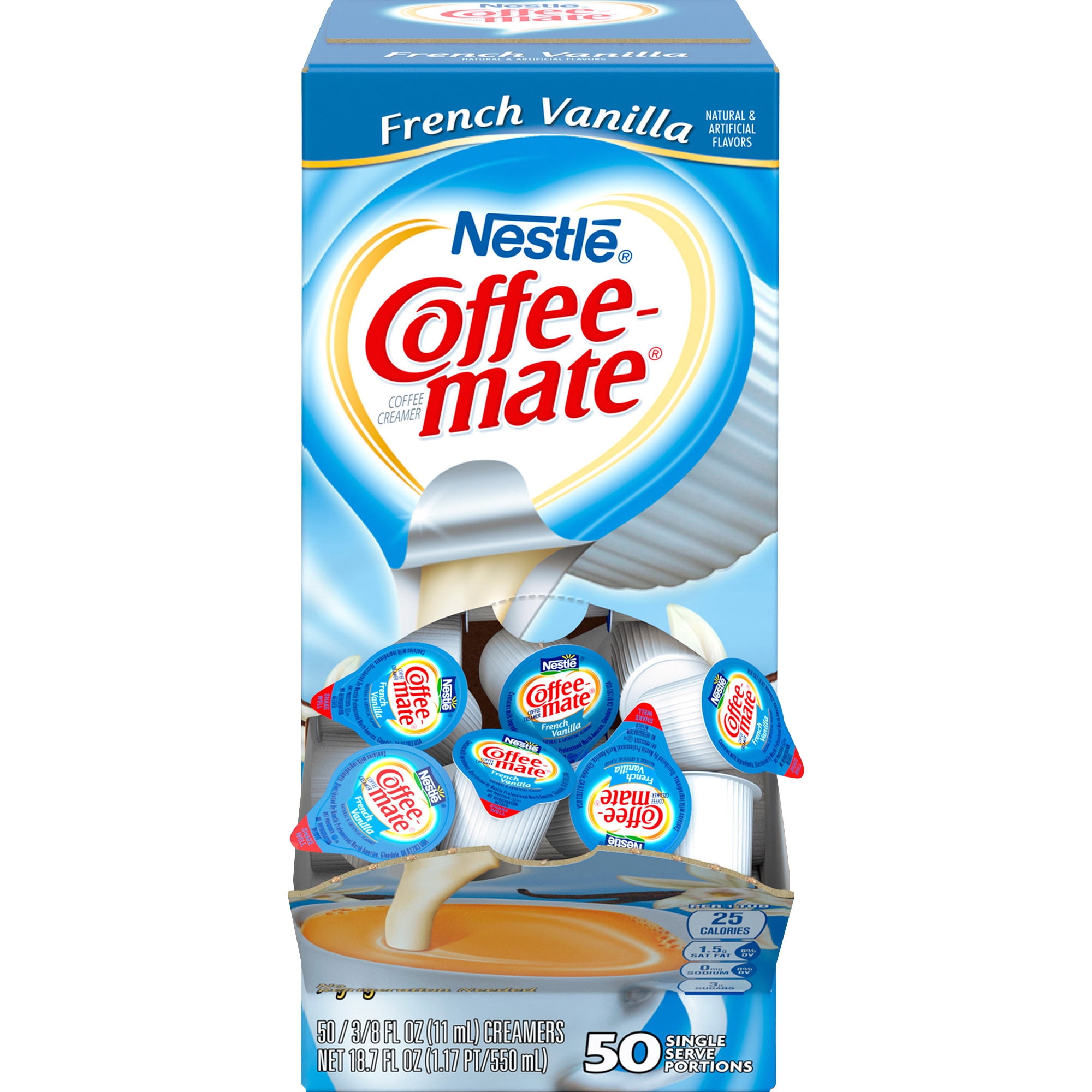 Coffee Mate Individual French Vanilla Creamer Nutrition Facts Besto Blog