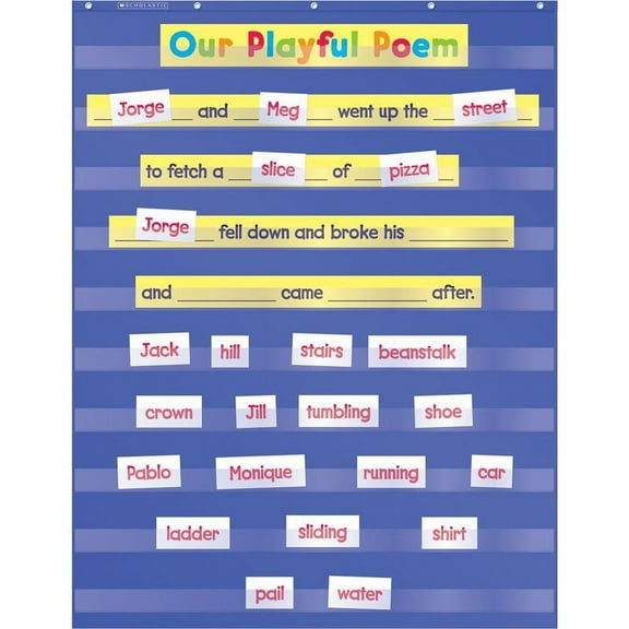 Scholastic Teaching Solutions Standard Pocket Chart