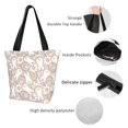 thumbnail image 4 of Disketp Retro Hippie Groovy Easter bunny Bolsa de Hombro Casual para Mujer, Bolso Cruzado para Compras, Viajes y Uso Diario, 4 of 6