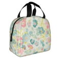 thumbnail image 2 of Disketp Watercolor Wildflowers Bolsa Térmica para Almuerzo para Hombre y Mujer, Ideal para Trabajo, Senderismo y Picnic, 2 of 8
