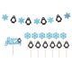 thumbnail image 2 of Winter Theme Snowflake Paper Party Banners Decorations for Events 14Pcs, 2 of 3