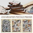 thumbnail image 7 of 50-Piece Wooden Jigsaw Puzzles for Adults,Cat Puzzle,Wooden Puzzles for 4-6 Year Old Toddlers & Preschoolers,Unique Animal Shape Woodens,CreativePuzzle Gifts for Animal Lovers, Home Decor, 7 of 7