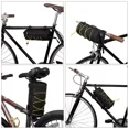 thumbnail image 4 of ATJIA Bike Handlebar Bag, Bicycle Front Bag Frame Storage Roll Bag Mountain Road Bikes Commuter Shoulder Bag Cycling Accessories, 4 of 17