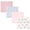 Loves Me Deerly, variant on Hudson Baby Girl Cotton Polyester Flannel Receiving Blankets 4-Pack, Loves Me Deerly, One Size