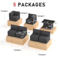 thumbnail image 2 of FINCATI  Patio Outdoor Furniture Modern Sectional Wicker Sofa Conversation Sets 7 Pieces - Dark Grey, 2 of 5