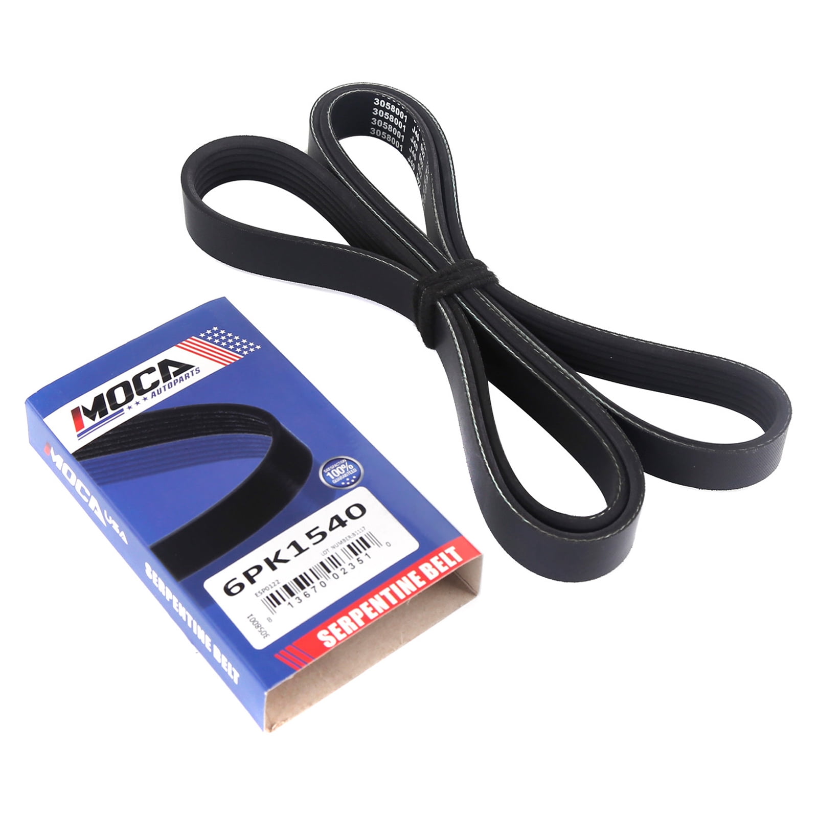 MOCA AUTOPARTS Serpentine Drive Belt Component Kit w/o AC Fit for 1998-2008 Toyota Corolla 1.8L & 2000-2005 Toyota Celica 1.8L & 2003-2008 Toyota Matrix 1.8L & 1998-2000 Chevrolet Prizm 1.8L