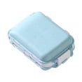 thumbnail image 1 of [2 Pack] Cases [Folding Design] Weekly Case Organizer 7 Day 8 Compartments Portable Travel Box For Pocket, 1 of 5
