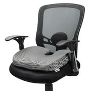 Cool Gel Memory Foam Office Chair Pad Breathable Mesh Comfort Seat Cushion