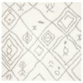 thumbnail image 6 of Parma Ainslee Aztec Shag Area Rug by Chateau Lyon, Cream/Grey, 8' x 10', 6 of 10