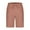 Pink, variant on Horkkom Linen Shorts for Men Casual Drawstring Solid Color Shorts Summer Loose Beach Shorts with Pockets