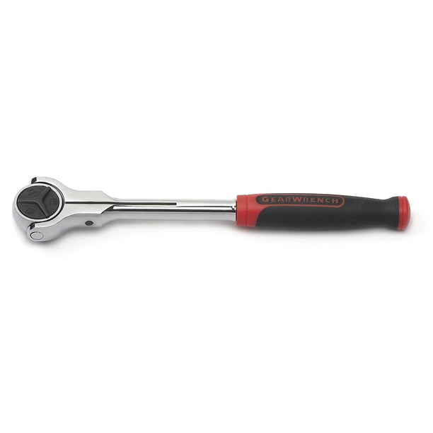 Llave de engranajes Roto con trinquete, accionamiento 3/8, 72 dientes, doble material, 9.75 pulgadas