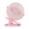 thumbnail image 3 of Small Clip on Fan, 3 Speeds USB Fan with Strong Airflow, Clip & Desk Fan USB Plug in with Sturdy Clamp - Ultra Quiet Operation for Office Dorm Bedroom Stroller, 3 of 6