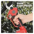thumbnail image 4 of 0~32mm 21V Battery Electric Pruning Shears Fruit Tree Cordless Electric Scissors Efficient 3-stop Opening Size Adjustment, 4 of 7