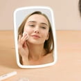 thumbnail image 2 of Magnetic Locker Mirror and Rechargeable Makeup Mirror with Lights, 2 of 7