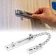 thumbnail image 2 of Cerradura De Cadena De Seguridad Pestillo De Cerradura De Seguridad Cerradura De Cadena De Puerta Interior Cerradura De Cadena Antirrobo Duradera De Acero Inoxidable Cerradura De ANGGREK Otros, 2 of 8