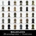 thumbnail image 2 of AVEKI New Camouflage and Solid Color Headgear, Balaclava, Hiking Hat, Outdoor Riding Sunscreen Face Mask 0517M, 2 of 8