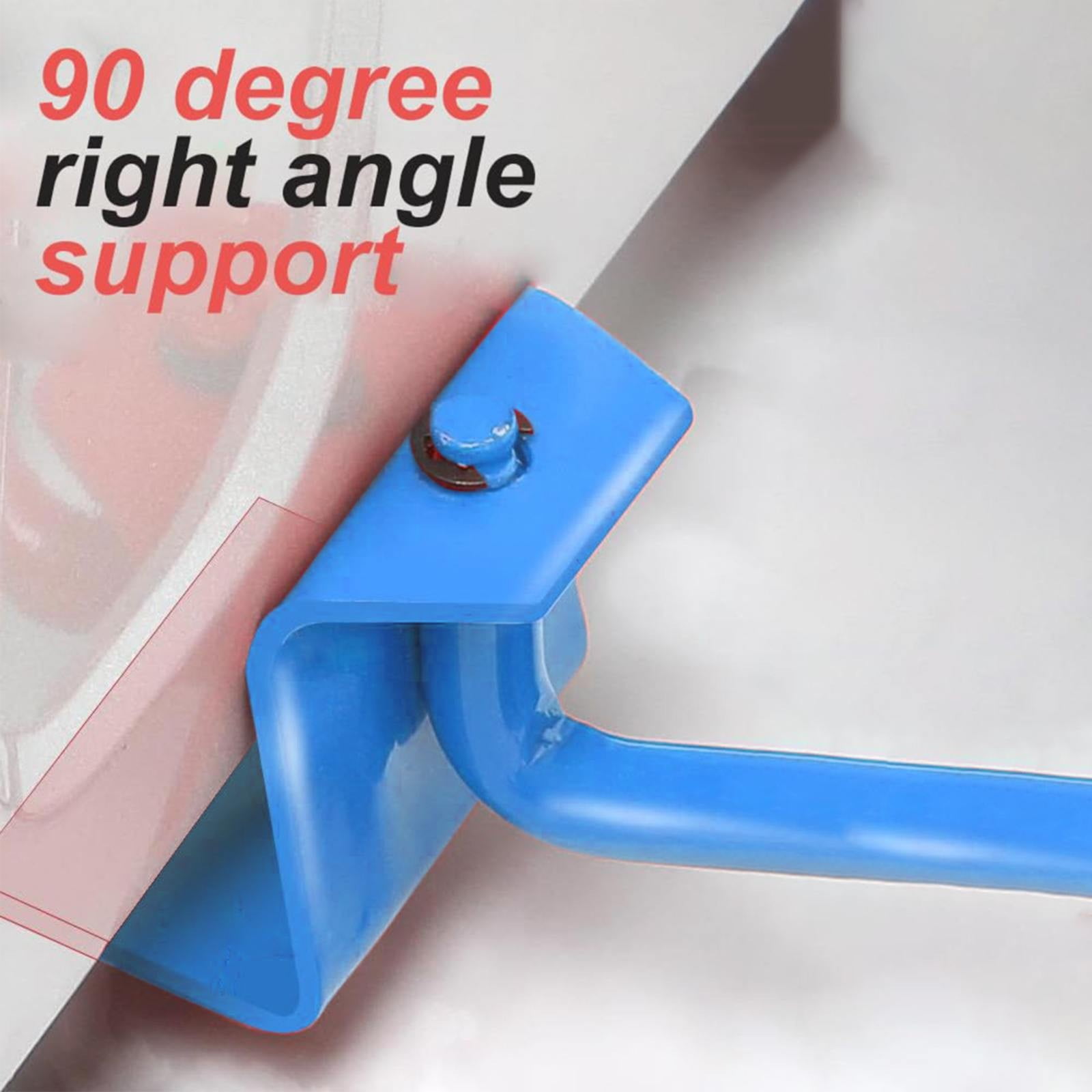 Rofhy 1X Pry Bar 4X Pulley,Furniture Lifting Tool Set Blue,Furniture Tool Set with Adjustable Height Tool Bar and 4 Wheels Furniture Mover Furniture Mobile Slide for Moving Heavy Furniture