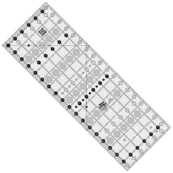 Creative Grids Quilting Ruler 6 1/2 Inch x 18 1/2 Inch