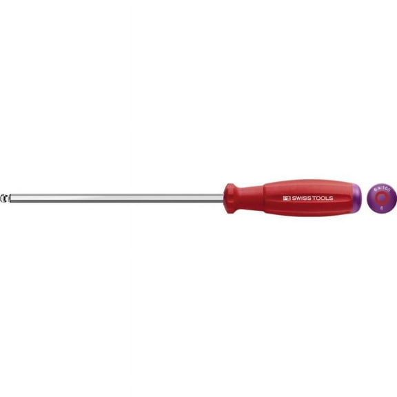 PB Swiss Tools PB 8206.S8-180 SwissGrip Screwdrivers With Ball Point