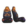 Lukts Dreamy Jester Under Stars Print Car Seat Covers Full SetFront