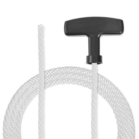 

Recoil start Rope with Handle 5.5mm Dia 2.8m 9ft Polyester Pull Cord for 173F 188F 190F Mower Trimmer Engine Part