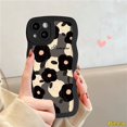 thumbnail image 1 of Art Oil Painting Flower Case Para Samsung A14 A03s A12 A04 A20 A50 A23 A13 A32 A04E A22 A02s A04s A50s A52 A53 A52s A51 A33 A11 A30s A21s A31 Retro Floral Borde Ondulado Estuche Suave De Tpu, 1 of 4