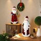 thumbnail image 3 of Nuevo adorno de Papá Noel con luz de noche pequeña, artesanía de resina, decoración creativa para el escritorio del hogar, regalo, 3 of 5
