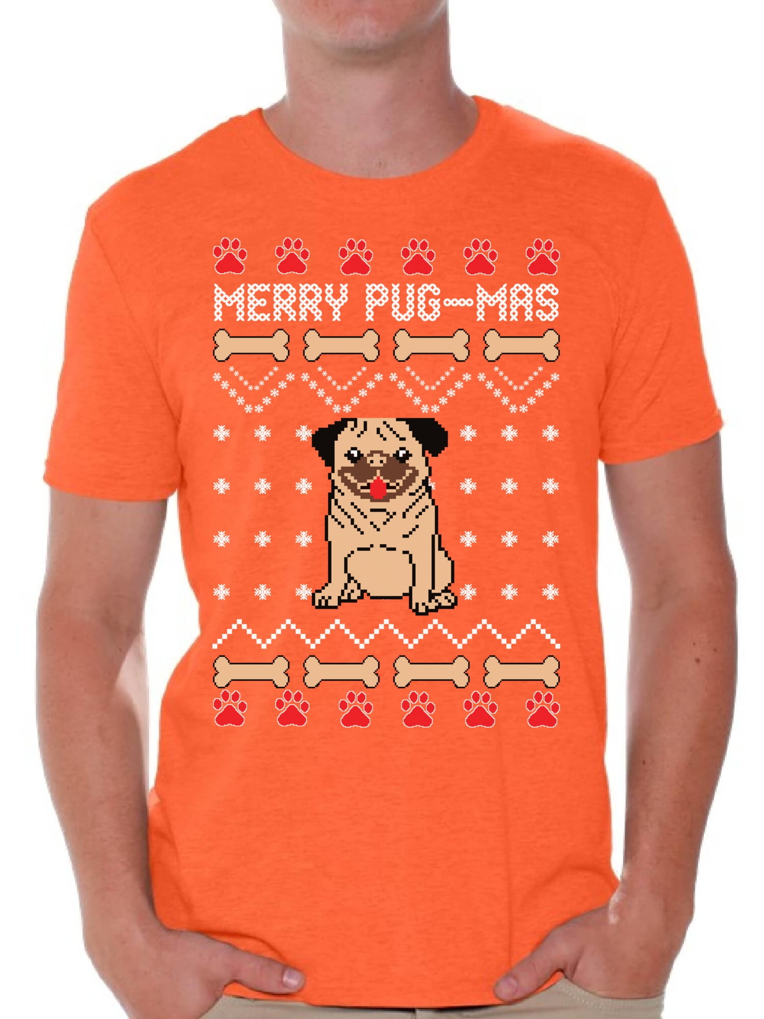 pug t shirt men