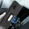 thumbnail image 3 of for Samsung Galaxy A52 5G Card Slot Holster Phone Case Heavy Duty Shock Absorption Kickstand Armor Case with Belt Swivel Clip Cover with Tempered Glass, 3 of 6