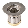 thumbnail image 5 of Westbrass R218-07 Junior Bar and Laundry Sink Drain with Removable Basket, Satin Nickel, 5 of 5