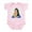 Petal Pink, variant on CafePress - Cleopatra Infant Bodysuit - Baby Light Bodysuit, Size Newborn - 24 Months