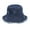 Dark blue, variant on All Season Minimalist Bucket Hat Soft Cotton UV Shield Foldable Packable Fisherman Hat for Outdoor Sports Vacation