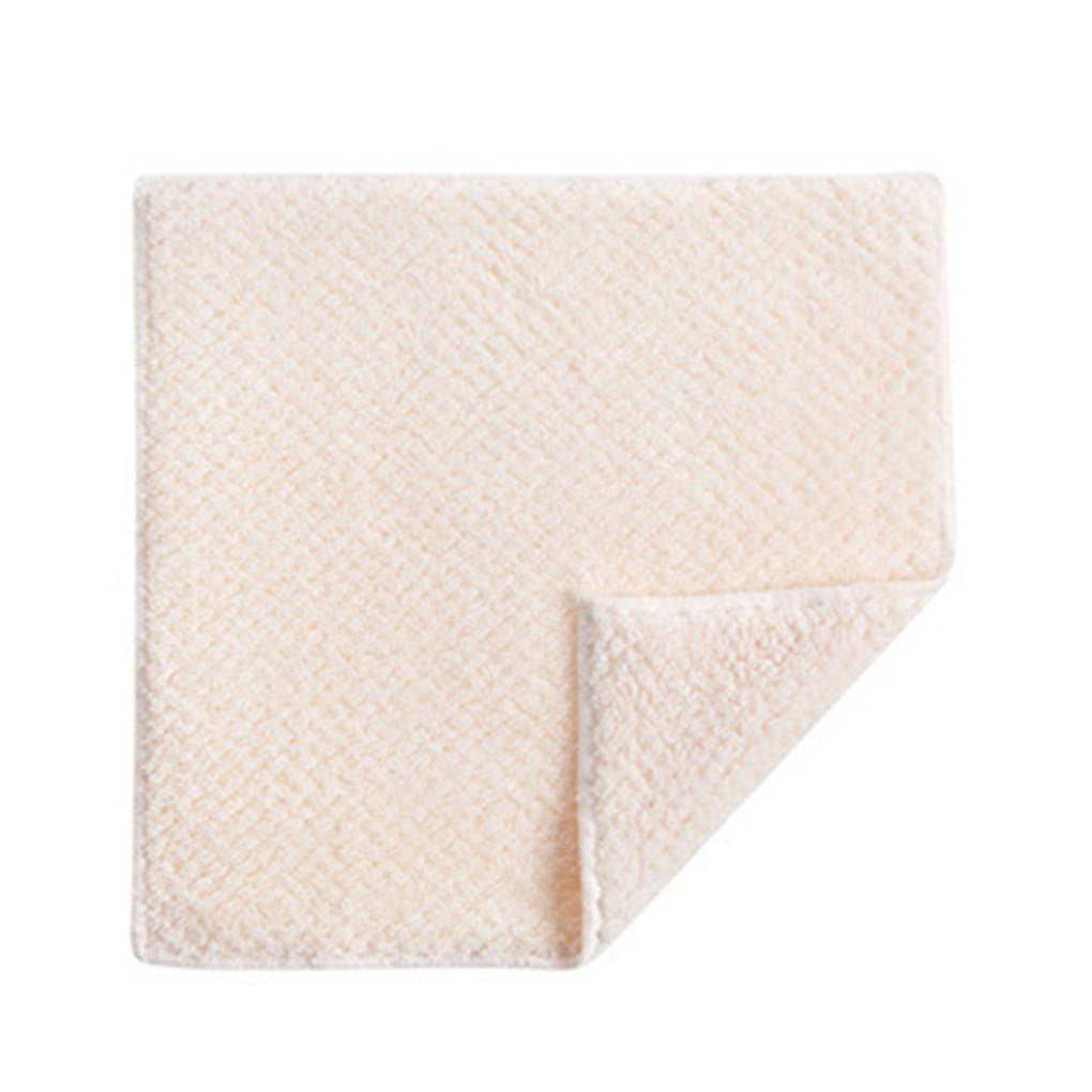 Am _ Absorbent Wash Cloth Tableware Anti liable Cleaning Towel Kitchen Tool 