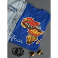 thumbnail image 3 of Africa Ornate Continent T-Shirt Women -Image by Shutterstock, Female 3X-Large, 3 of 4