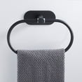 thumbnail image 2 of Porte-serviettes en Acier Inoxydable Chromé pour Salle de Bain, 2 of 8