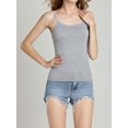 thumbnail image 4 of DuAnyozu Women Basic Padded Camisole Cami Top Spaghetti Vest, 4 of 4