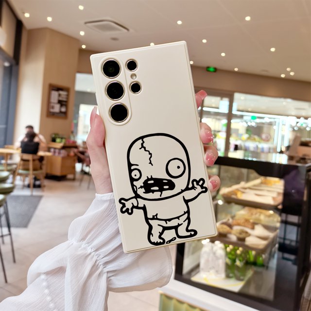 Funda para iPhone con estampado de dibujos animados: proteja su dispositivo con este diseño moderno y divertido