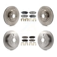 thumbnail image 1 of Transit Auto Front Rear Disc Brake Rotors and Ceramic Pads Kit for Car Subaru Outback Legacy K8T-101307, 1 of 11