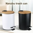 thumbnail image 2 of 3L Trash Can Large Capacity Detachable Foot-operated Type Waste Garbage Bin with Lid Home Supplies, 2 of 12