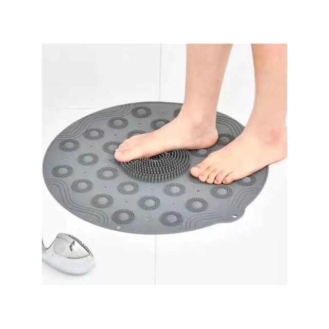Alfombrilla de goma antideslizante para ducha, bañera, baño impermeable