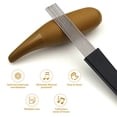thumbnail image 6 of Percussion Instrument,Scraper Portable Fish Tool Professional Band Musical Tool Professional Latin Percussion Musical 1 Scraper Portable With 1 Scraper Percussion Musical Tool, 6 of 6