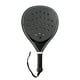 thumbnail image 2 of Pala de pádel con superficie de fibra de carbono, núcleo de espuma, forma redonda, diseño de flujo de aire. Negro, 2 of 9