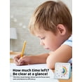 thumbnail image 2 of 60 Minute Visual Timer for Kids, Countdown Classroom Office Kitchen with 'Rainbow' Pattern Design, Pomodoro Silent Operation (Batteries Included), 2 of 3