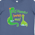 thumbnail image 4 of Inktastic My Memaw Loves Me Grandson Dinosaur Boys Baby T-Shirt, 4 of 5