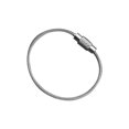thumbnail image 1 of Guardurnaity Llavero Llavero de alambre de acero inoxidable Anillo de conexión de llave antipérdida portátil, anillo de alambre de acero 150 mm x 1,5 mm Type3 NO3 Guardurnaity AP000741-04, 1 of 6