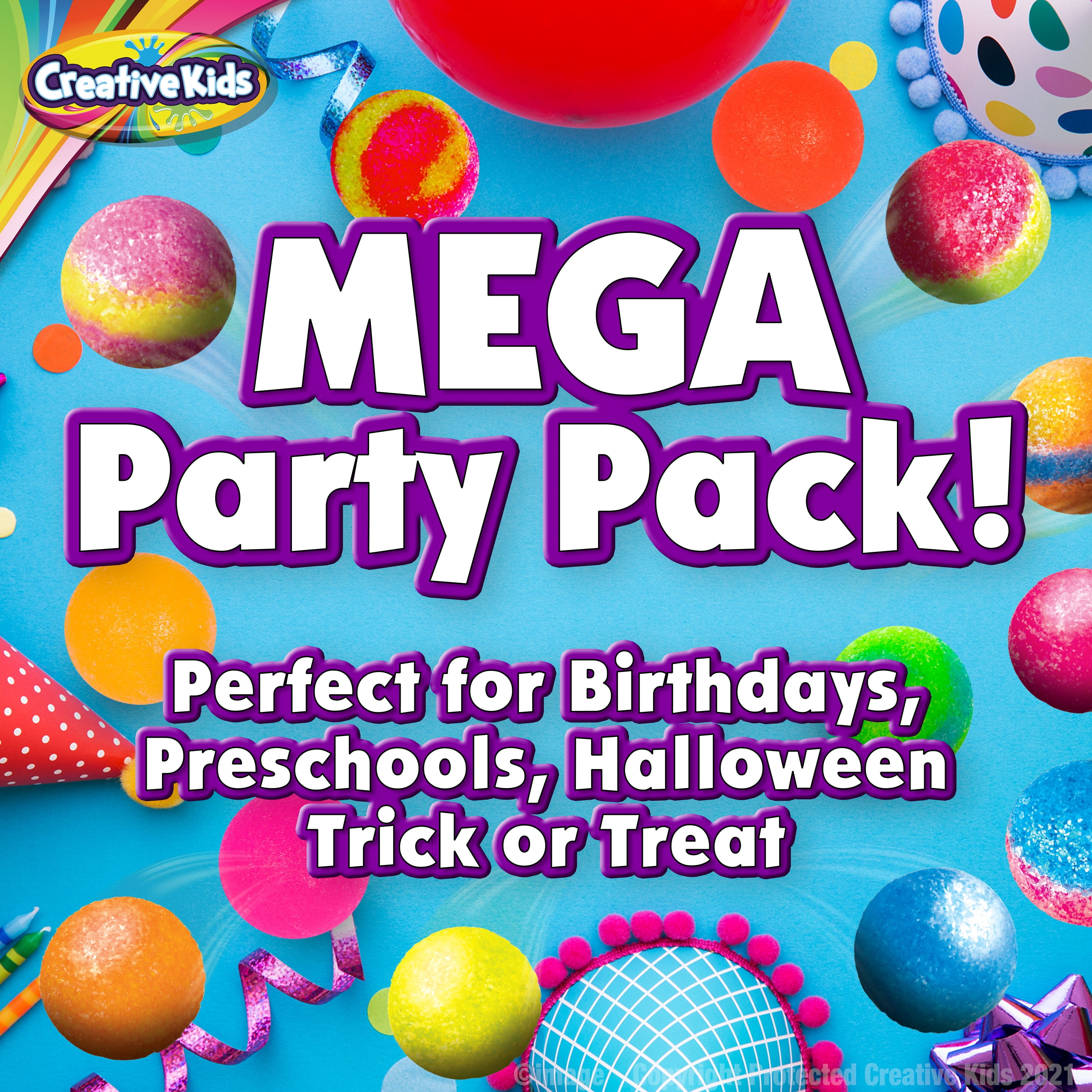 Creative Kids Make Your Own Bouncy Ball DIY Craft Kit For Kids - Individual 12 Pack Bulk Activity Set – Science STEM Party Favor Gift For Boys & Girls Kids 6+