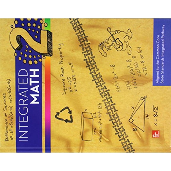Pre-Owned Integrated Math, Course 2, Student Edition (Hardcover) 0076638618 9780076638611